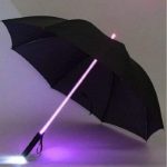 Lighted Umbrellas