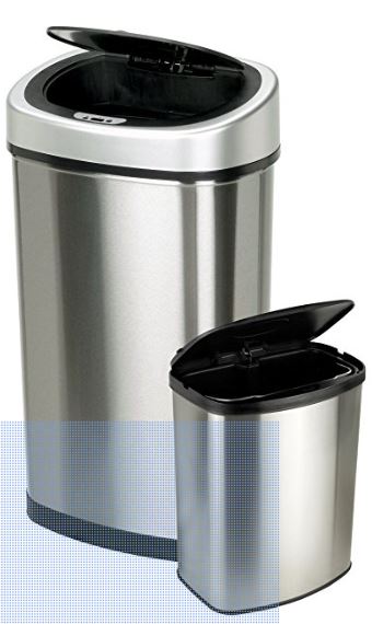 21 Gallon Touchless Kitchen Trash Can Family Size DZT-80-4