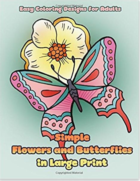 Download Simple Coloring Books For Adults Good Gifts For Senior Citizens
