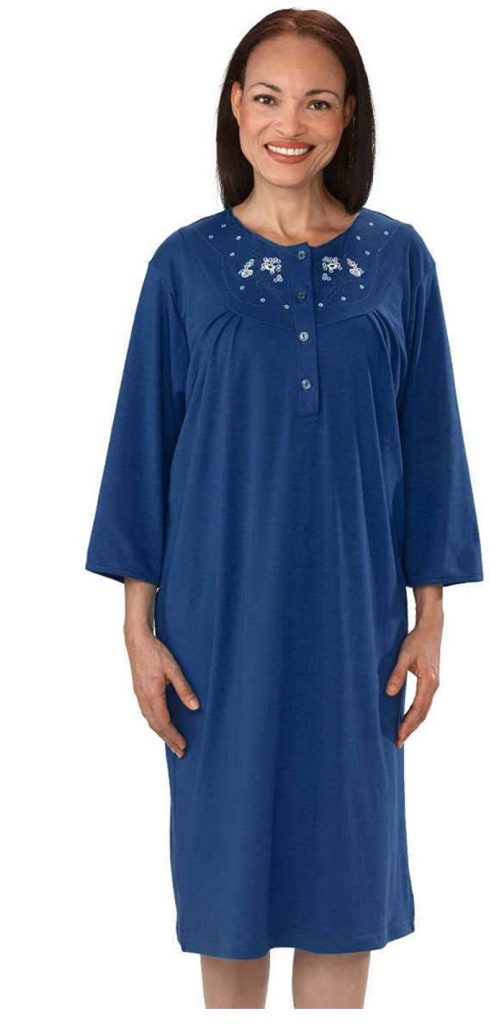 Buy Adaptive Clothing for Women, Functional Hospital Gown for Seniors,  Nursing Home Gift for Women, Cozy Gift for Elderly Mother Online in India -  Etsy